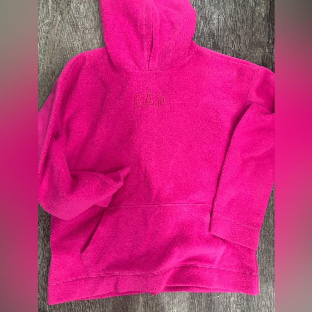 GAP Pink Sweatshirt Cozy Cotton Hoodie